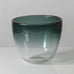 Bengt Orup for Johansfors, Sweden, blue-gray glass vase K2081