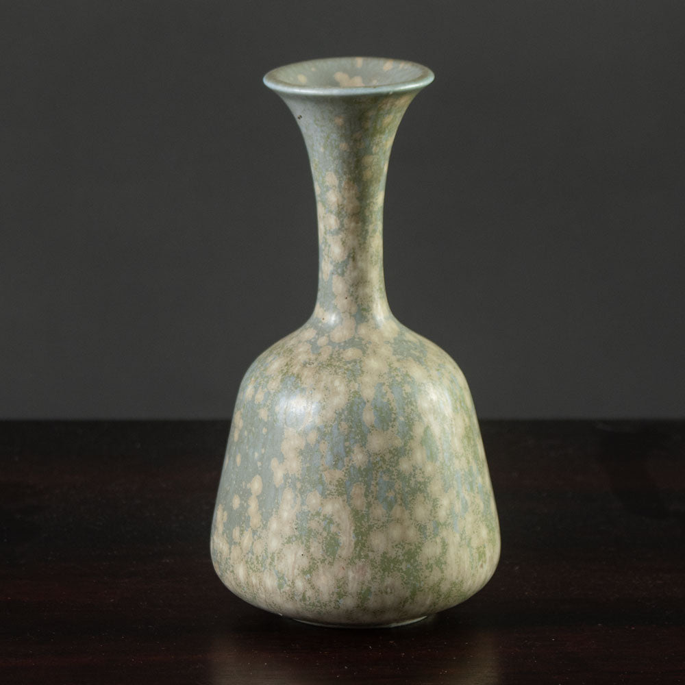 Gunnar Nylund for Rörstrand, ceramic vase with gray crystalline glaze J1200