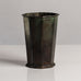 GAB, Sweden,  bronze octagonal vase L3706