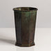 GAB, Sweden,  bronze octagonal vase L3706