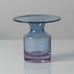 Tapio Wirkkala for Iittala, Finland, blue and pink glass vase K2516