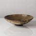 Walter Popp, Germany, unique stoneware dish with kintsugi repair J1696