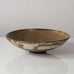 Walter Popp, Germany, unique stoneware dish with kintsugi repair J1696