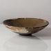 Walter Popp, Germany, unique stoneware dish with kintsugi repair J1696