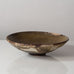 Walter Popp, Germany, unique stoneware dish with kintsugi repair J1696