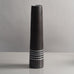 Ingrid Atterberg for Uppsala Ekeby, Sweden, tall vase with line decoration J1259