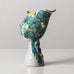 Bjorn Wiinblad, Denmark, faience sculptural vase with multichromatic glaze K2576