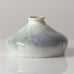 Valdemar Engelhardt for Royal Copenhagen, porcelain vase with lavender crystalline glaze K2543