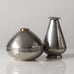 Two Swedish pewter vases by GAB Tenn and GVH (Guldvaruhuset)