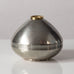 GAB Tenn, Sweden, pewter vase with brass rim K2572