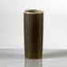 Per Linnemann-Schmidt for Palshus cylindrical vase with olive-brown haresfur glaze K2078