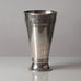 A G Dufva, Sweden, silver vase with shamrocks K2558