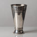 A G Dufva, Sweden, silver vase with shamrocks K2558