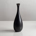 Three vases with dark brown glaze by Carl Harry Stalhane for Rorstrand, Sweden