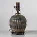 Patrick Nordstrom for Royal Copenhagen, Denmark, stoneware lamp with bronze base k2195