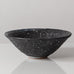 Eva Bengtsson, Sweden, unique stoneware  bowl with "YES" motif K2367