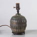 Patrick Nordstrom for Royal Copenhagen, Denmark, stoneware lamp with bronze base k2195