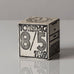 Bengt Berglund for Gustavsberg, Sweden, stoneware cube K2302
