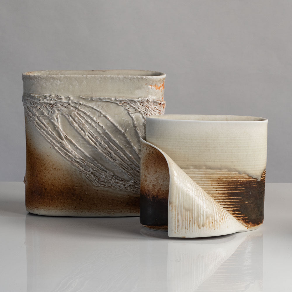 Two vases by Gottlind Weigel, own studio, Germany