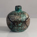 Ingrid Atterberg for Uppsala Ekeby, Sweden, rough textured vase with geometric pattern m4055