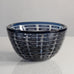 Edvin Öhrström for Orrefors, Sweden, ariel bowl in blue and clear glass L3796