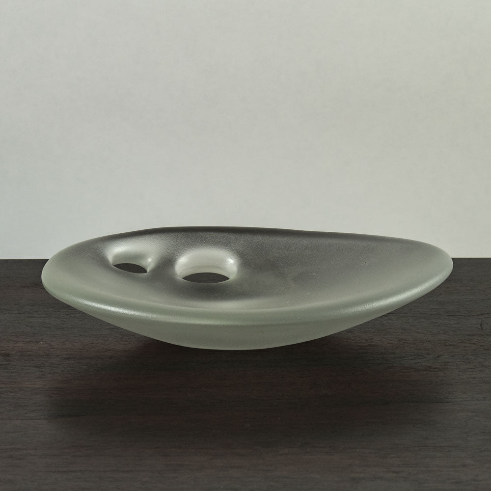 Timo Sarpaneva for Iittala, Finland, Glass "Devil's churn" bowl G9169