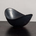 Group of ovoid bowls with black glaze Gunnar Nylund for Rörstrand, Sweden