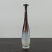 Nils Landberg for Orrefors "Expo" tall vase in red and milky glaze K2230