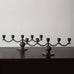 Just Andersen  for GAB, Sweden, pair of bronze candelabras J1511 and K2676