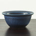 Gunnar Nylund for Rörstrand, Sweden, small ceramic bowl with blue matte glaze H1336