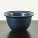 Gunnar Nylund for Rörstrand, Sweden, small ceramic bowl with blue matte glaze H1336