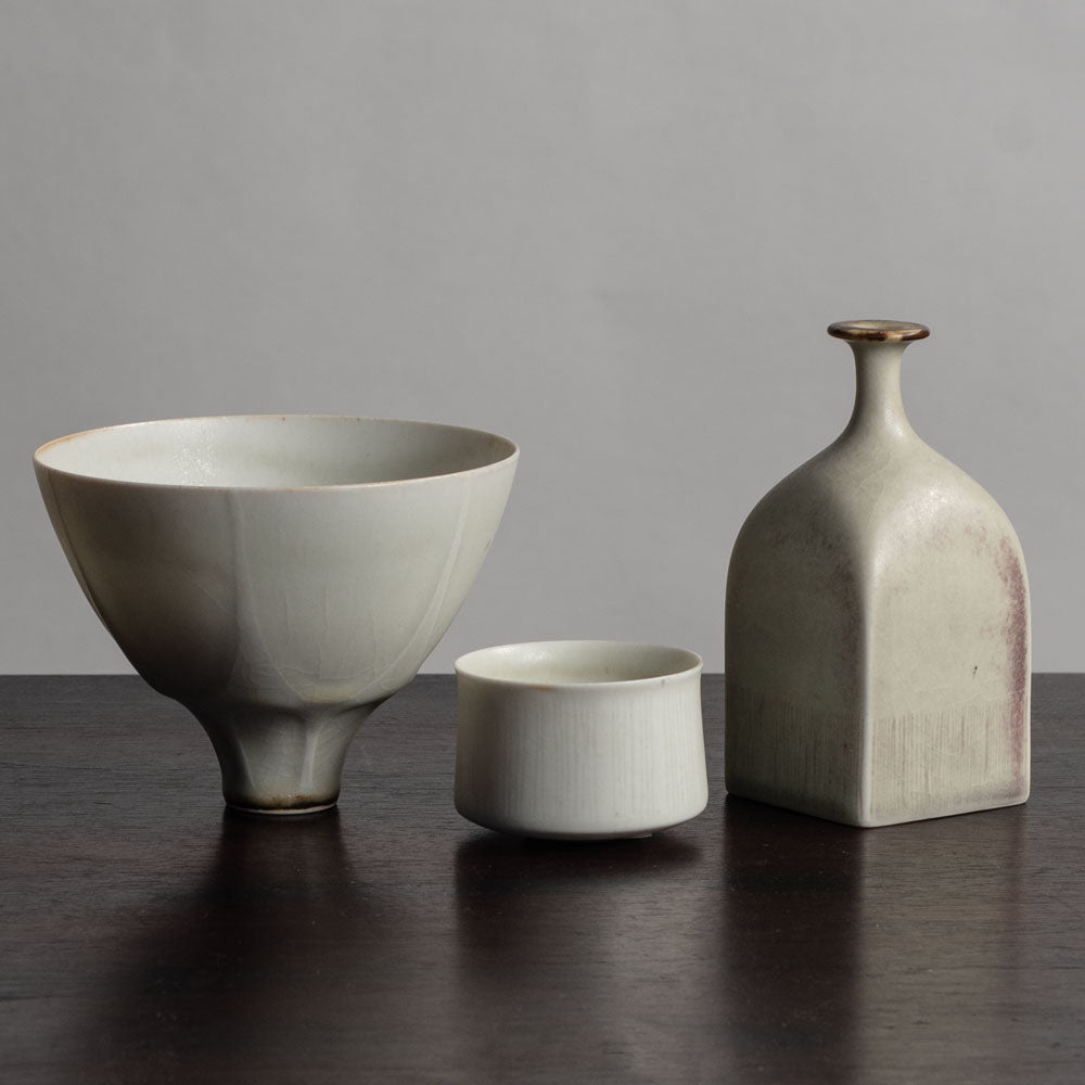 Four small vessels by Karl and Ursula Scheid, Germany