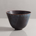 Gunnar Nylund for Rörstrand, Sweden, bowl with blue and purple glaze K2337
