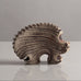 Boris Stojkov for Gustavsberg, Sweden, unique stoneware hedgehog figure M4038