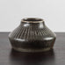 Carl Harry Stalhane, for Rörstrand, vase with incised pattern and brown glaze K2072