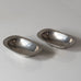 Just Andersen, Denmark, pair of pewter dishes J1758 and J1759