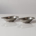 Just Andersen, Denmark, pair of pewter dishes J1758 and J1759