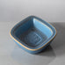 Gunnar Nylund for Rörstrand, ceramic diamond-shaped bowl with blue glaze J1722