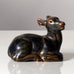 Knud Kyhn for Royal Copenhagen, Denmark, stoneware deer figure N3960