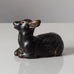 Knud Kyhn for Royal Copenhagen, Denmark, stoneware deer figure N3960