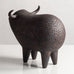 Chiu-i Wu, UK and Taiwan, unique stoneware bull M4008