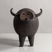 Chiu-i Wu, UK and Taiwan, unique stoneware bull M4008