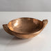 Michael Hael Harjes, Germany, brutalist bronze bowl L3919