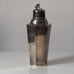 Malmö Silver AB, art deco swedish silver plated cocktail shaker K2637