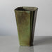 Ystad Bronze, square bronze vase H1267