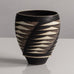 Inke Lerch-Brodersen, Germany, unique stoneware vase with geometric pattern M4061