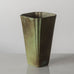 Ystad Bronze, square bronze vase H1267