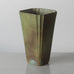 Ystad Bronze, square bronze vase H1267