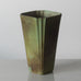 Ystad Bronze, square bronze vase H1267