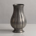 Edvin Ollers for Schreuder & Olsson, Sweden, pewter footed vase M4044